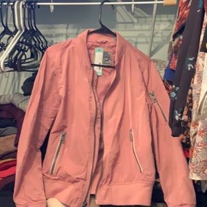 Levi’s Jaydene Bomber Jacket NWT Sz M in Blush
